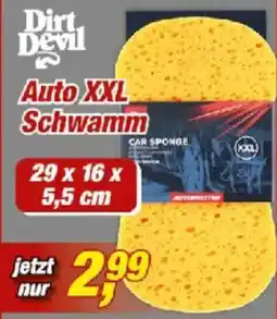 Posten Börse Dirt Devil Auto XXL Schwamm Angebot