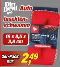 Posten Börse Dirt Devil Auto Insekten-schwamm Angebot