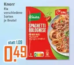 Klaas und Kock Knorr SPAGHETTI BOLOGNESE Angebot