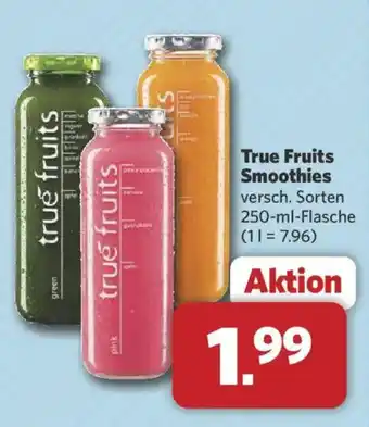 Combi True Fruits Smoothies Angebot