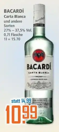 Klaas und Kock BACARDÍ Carta Blanca Angebot