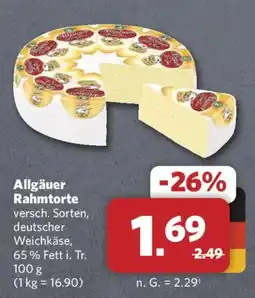 Combi Allgäuer Rahmtorte Angebot