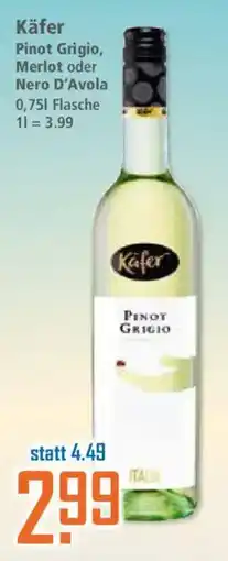 Klaas und Kock Käfer Pinot Grigio Angebot