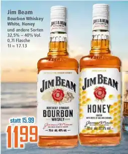 Klaas und Kock Jim Beam Bourbon Whiskey White, Honey Angebot