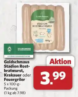 Combi Goldschmaus Stadion Rostbratwurst Angebot