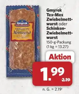 Combi Gmyrek Tex-Mex Zwiebelmettwurst Angebot