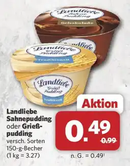 Combi Landliebe Sahne pudding oder Grieß-pudding Angebot