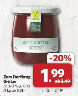 Combi Zum Dorfkrug Rote Grütze Angebot