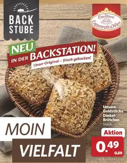 Combi Unsere Goldstücke Dinkel-Brötchen Angebot