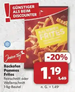 Combi Jeden Tag Backofen Pommes Frites Angebot
