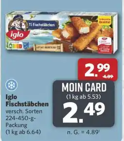 Combi Iglo Fischstäbchen Angebot