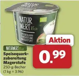 Combi NATURWERT Bio Speisequark-Zubereitung Magerstufe Angebot