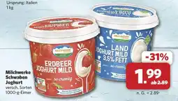 Combi Milchwerke Schwaben Joghurt Angebot