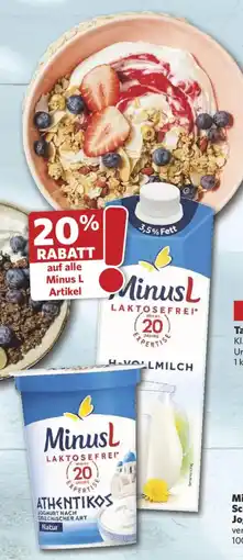 Combi Minus L Laktosefrei H-Vollmilch Angebot
