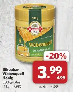 Combi Bihophar Wabenquell Honig Angebot