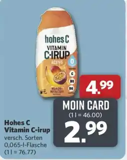 Combi Hohes C Vitamin C-irup Angebot