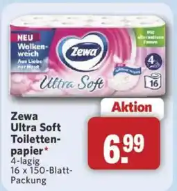 Combi Zewa Ultra Soft Toilettenpapier Angebot