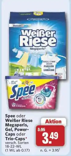 Combi Spee oder Weißer Riese Megaperls Angebot