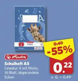 Combi Berlitz Schulheft A5 Angebot