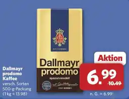 Combi Dallmayr prodomo Kaffee Angebot