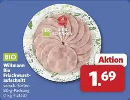 Combi Wiltmann Bio Frischwurst-aufschnitt Angebot