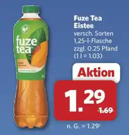 Combi Fuze Tea Eistee Angebot