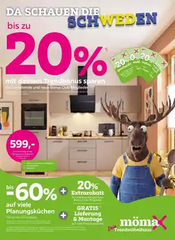 Mömax Küchenzeile ohne Geräte und Zubehör Angebot