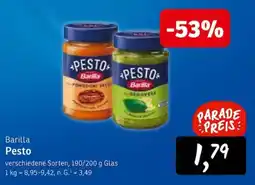 KONSUM Barilla Pesto Angebot