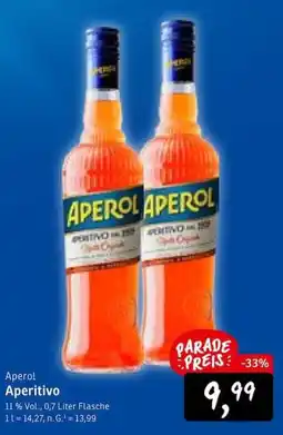KONSUM Aperol Aperitivo Angebot