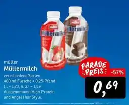 KONSUM müller Müllermilch Angebot