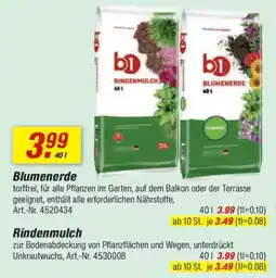 toom Baumarkt b1 Blumenerde Angebot