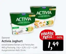 KONSUM Danone Activia Joghurt Angebot