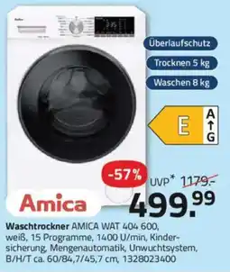 ROLLER Waschtrockner AMICA WAT 404 600 Angebot