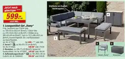 toom Baumarkt Loungemöbel-Set „Romy“ Angebot