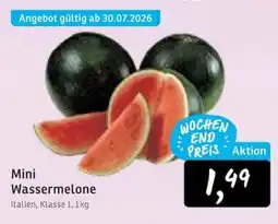 KONSUM Mini Wassermelone Angebot