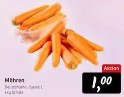 KONSUM Möhren Angebot