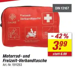 toom Baumarkt Gauke Motorrad- und Freizeit-Verbandtasche Angebot