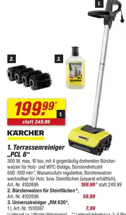 toom Baumarkt KÄRCHER Terrassenreiniger „PCL 6“ Angebot