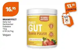 Müller BRAINEFFECT Daily Gut Darm pulver Erdbeere Angebot