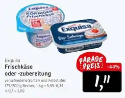 KONSUM Exquisa Frischkäse Angebot