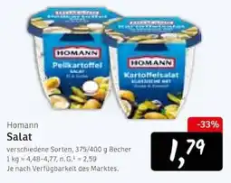 KONSUM Homann Salat Angebot