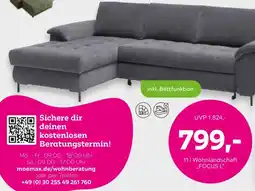 Mömax Wohnlandschaft ,,FOCUS L" Angebot