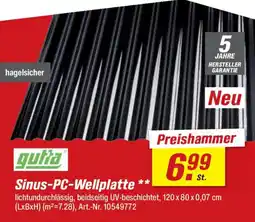 toom Baumarkt gutla Sinus-PC-Wellplatte Angebot