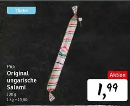 KONSUM Pick Original ungarische Salami Angebot