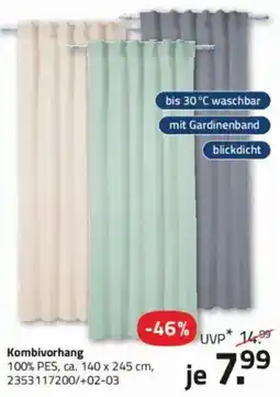 ROLLER Kombivorhang Angebot
