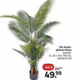 ROLLER XXL-Kunstpflanze Palme Angebot