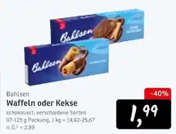 KONSUM Bahlsen Waffeln oder Kekse Angebot