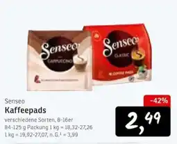 KONSUM Senseo Kaffeepads Angebot