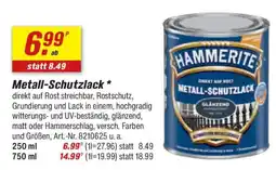 toom Baumarkt HAMMERITE Metall-Schutzlack Angebot