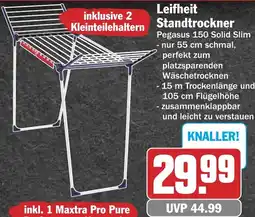 HIT Leifheit Standtrockner Pegasus 150 Solid Slim Angebot
